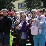 Msza św. dla pielgrzymów łagiewnickich - Hałcnów 2016