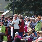 Msza św. dla pielgrzymów łagiewnickich - Hałcnów 2016