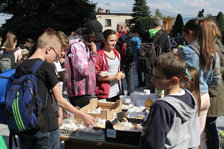 Parafianie z Kęt Podlesia - dla pielgrzymów