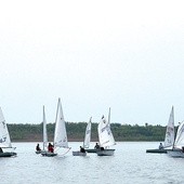 Najmłodsi żeglarze walczyli o puchar Mariny Tarnobrzeg.