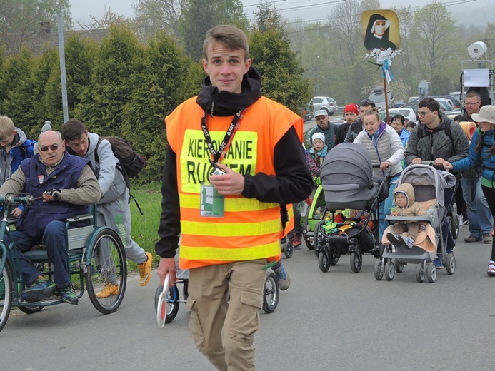 Na trasie 2. dnia - Łagiewniki 2016