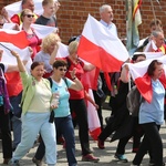 IV pielgrzymka z Hałcnowa dotarła do Łagiewnik - część pierwsza