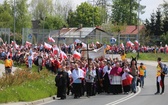 IV pielgrzymka z Hałcnowa dotarła do Łagiewnik - część pierwsza