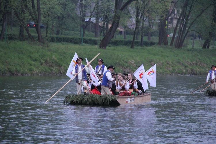 Symbole ŚDM w Krościenku