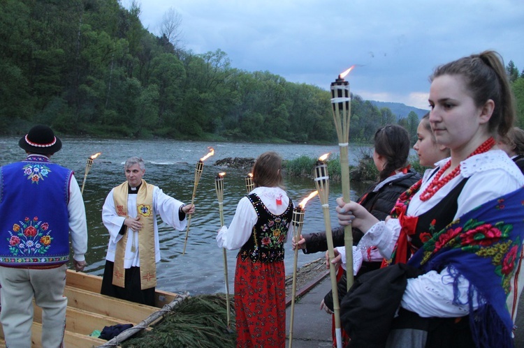 Symbole ŚDM w Krościenku