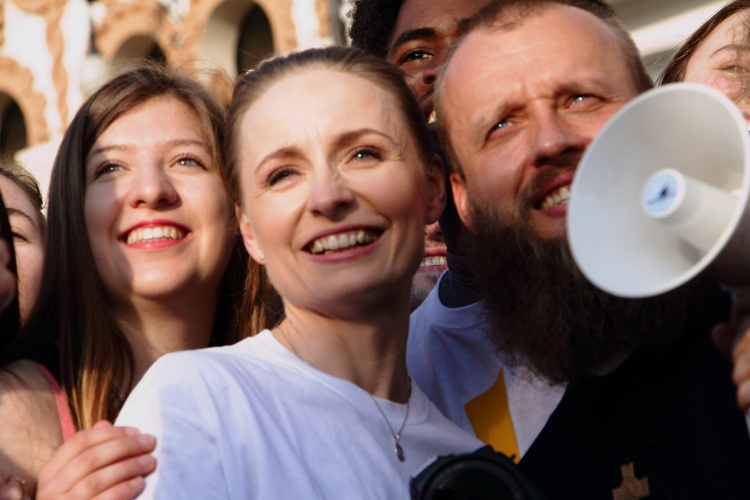 Zdjęcia do klipu ŚDM promującego wolontariat