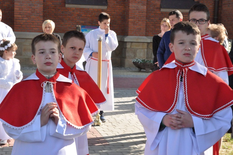 Znaki ŚDM w Szczepanowie