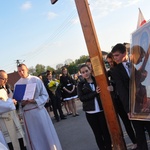 Znaki ŚDM w Borzęcinie