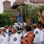 Procesja z Wawelu na Skałkę 2016