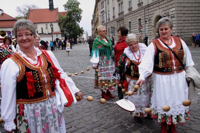 Procesja z Wawelu na Skałkę 2016