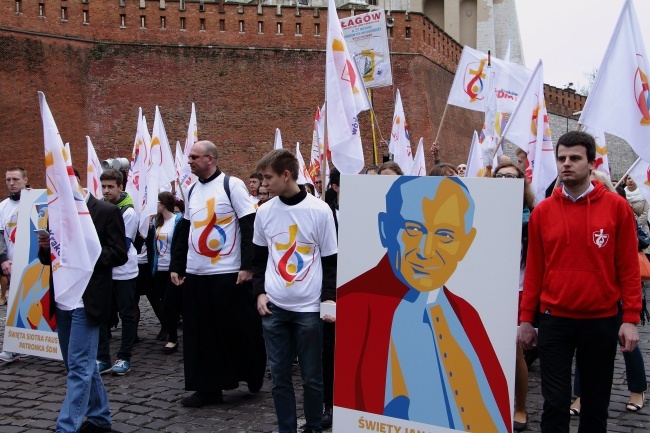 Procesja z Wawelu na Skałkę 2016