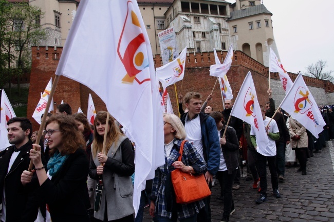 Procesja z Wawelu na Skałkę 2016