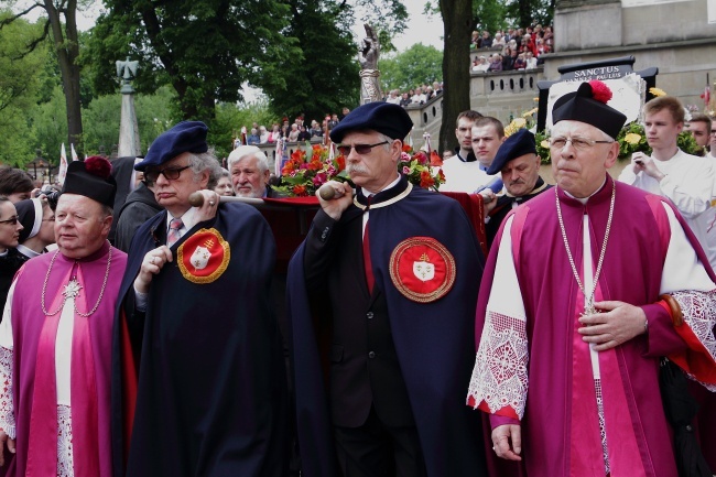 Procesja z Wawelu na Skałkę 2016