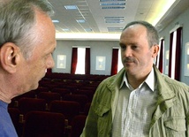 Marek Ziomek (z prawej) chce zagrać w filmie, by oddać cześć tym, którzy przed 40 laty ryzykowali wiele w walce o polską wolność