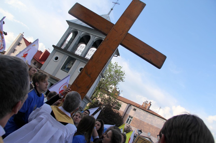 Symbole ŚDM w Radomyślu Wielkim