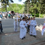 Symbole ŚDM w Przecławiu