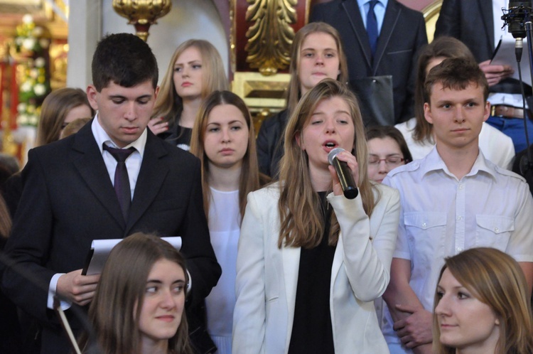 Znaki ŚDM w Nowym Sączu