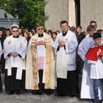 Znaki ŚDM w Nowym Sączu