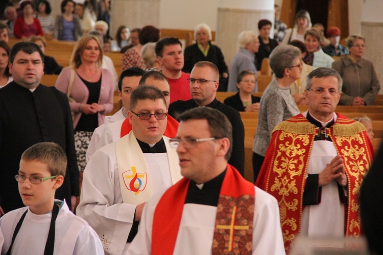 Symbole ŚDM w kościele bł. Karoliny w Tarnowie