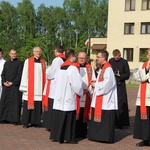 Symbole ŚDM w kościele bł. Karoliny w Tarnowie