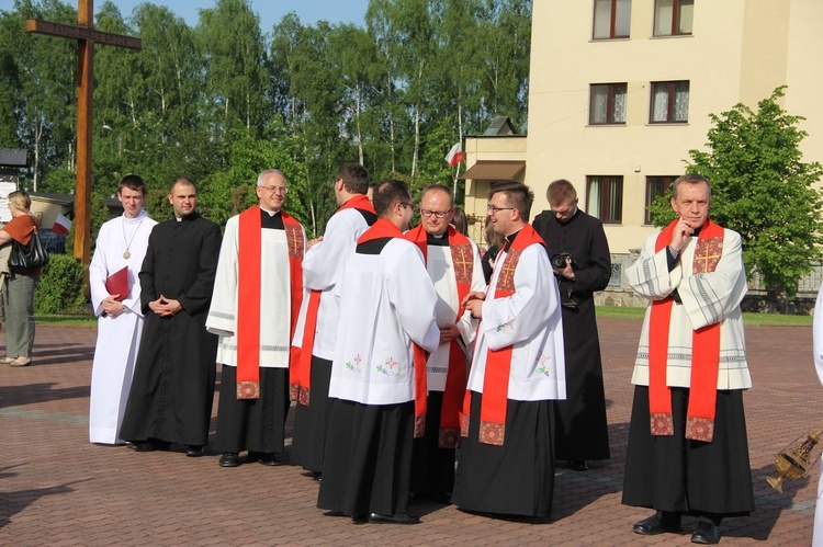 Symbole ŚDM w kościele bł. Karoliny w Tarnowie