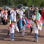 Symbole ŚDM w kościele bł. Karoliny w Tarnowie