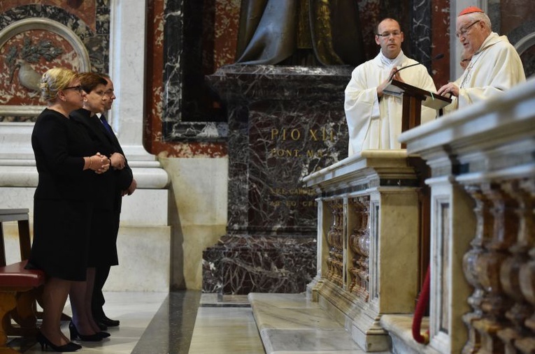 Premier Szydło u papieża
