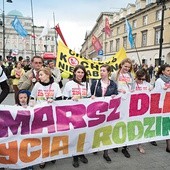 W Warszawie Marsze dla Życia i Rodziny są organizowane  od roku 2006.