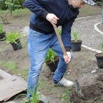 Ogród ekologiczny przy Hospicjum św. Jana Pawła II