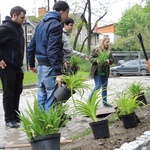 Ogród ekologiczny przy Hospicjum św. Jana Pawła II