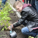 Ogród ekologiczny przy Hospicjum św. Jana Pawła II