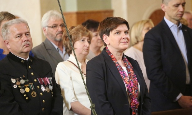 W uroczystości wzięli udział liczni goście, z premier Beatą Szydło na czele