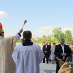 Poświęcenie kaplicy cmentarnej w Radomyślu