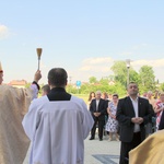 Poświęcenie kaplicy cmentarnej w Radomyślu