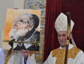 Bp Stanisław Salaterski otrzymał obraz św. Filipa Neri