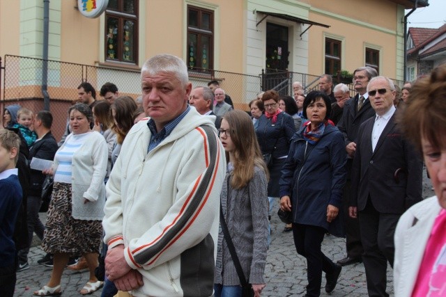 Procesja Bożego Ciała w parafii św. Elżbiety w Cieszynie