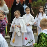 Procesja Bożego Ciała w parafii św. Elżbiety w Cieszynie