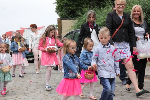 Procesja Bożego Ciała w Trzebnicy