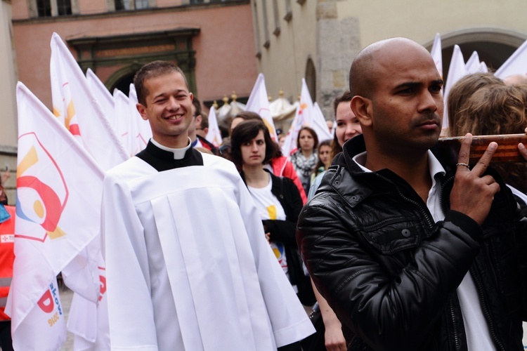 Boże Ciało 2016 - procesja z Wawelu na Rynek Główny 