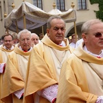 Boże Ciało 2016 - procesja z Wawelu na Rynek Główny 