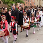 Boże Ciało 2016 - procesja z Wawelu na Rynek Główny 