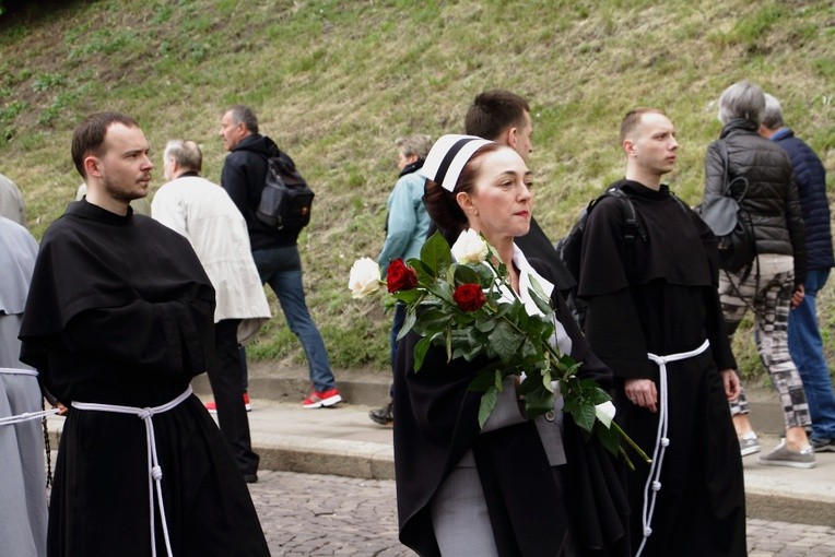 Boże Ciało 2016 - procesja z Wawelu na Rynek Główny 