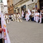 Boże Ciało 2016 - procesja z Wawelu na Rynek Główny 