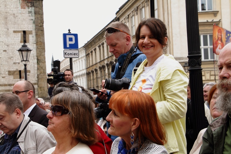 Boże Ciało 2016 - procesja z Wawelu na Rynek Główny 