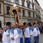 Boże Ciało 2016 - procesja z Wawelu na Rynek Główny 