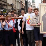 Boże Ciało 2016 - procesja z Wawelu na Rynek Główny 