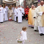 Boże Ciało 2016 - procesja z Wawelu na Rynek Główny 