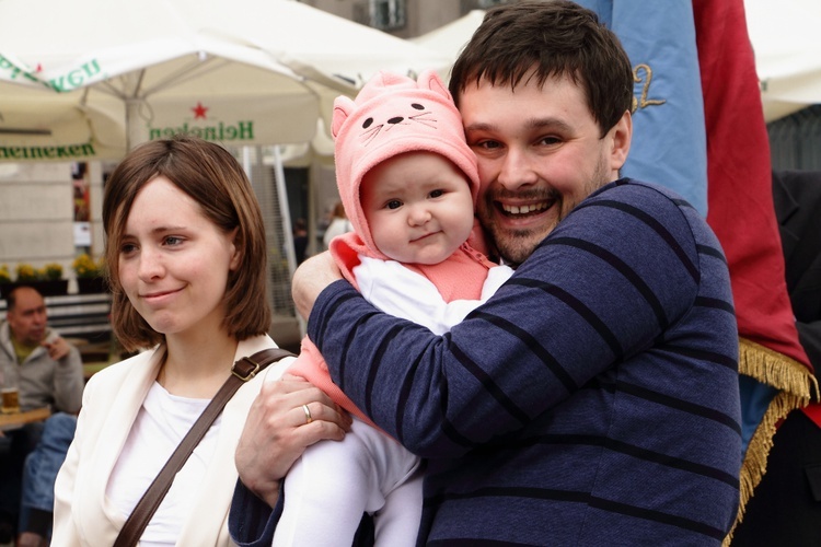 Boże Ciało 2016 - procesja z Wawelu na Rynek Główny 