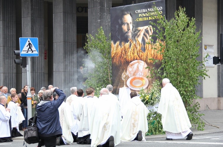 Procesja Bożego Ciała w Katowicach - 2016 r.