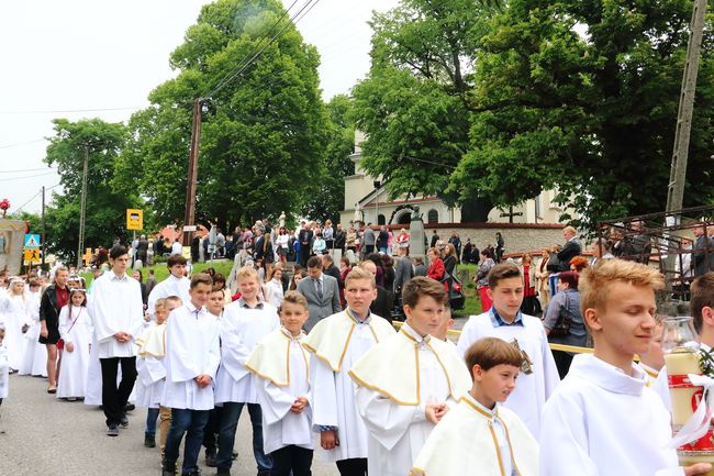 Boże Ciało 2016 - procesja w Czernichowie